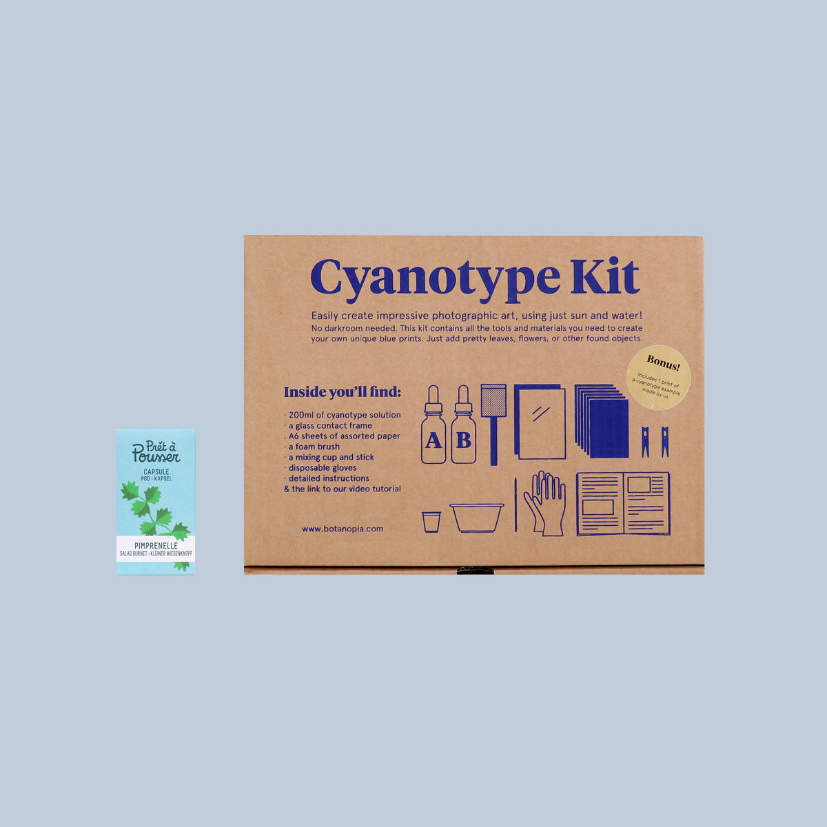 The Cyanotype set